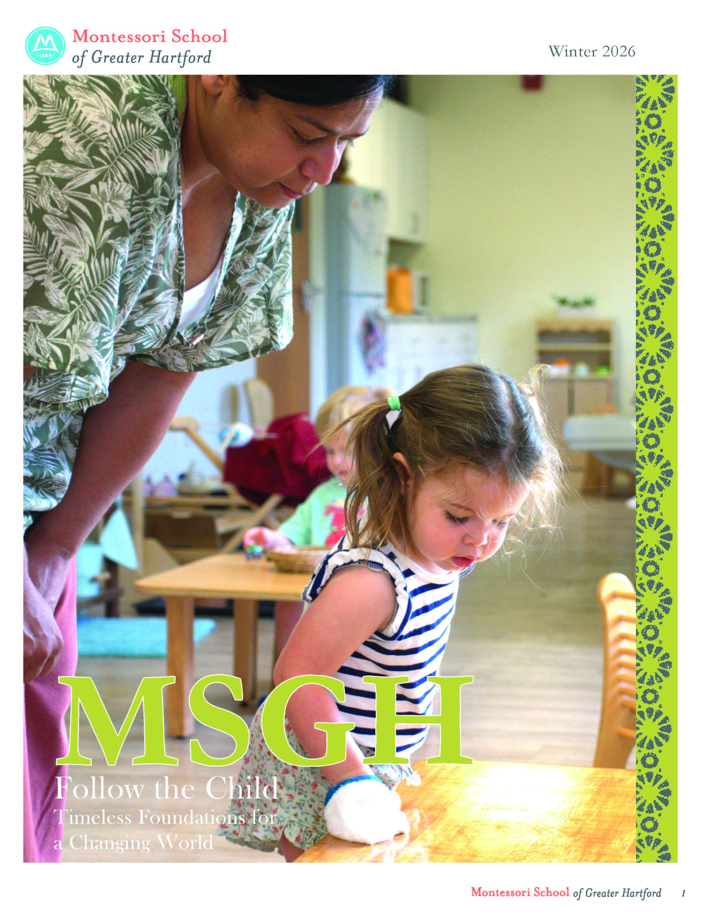 MSGH Follow the Child publication cover for winter 2026 issue