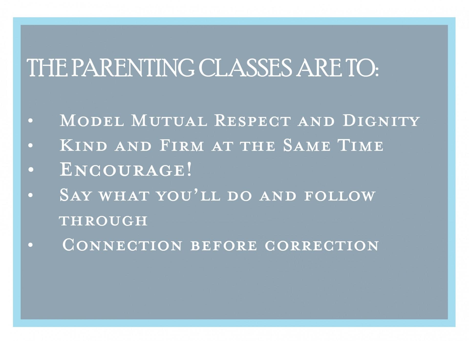 Positive Discipline Parenting Classes | MSGH